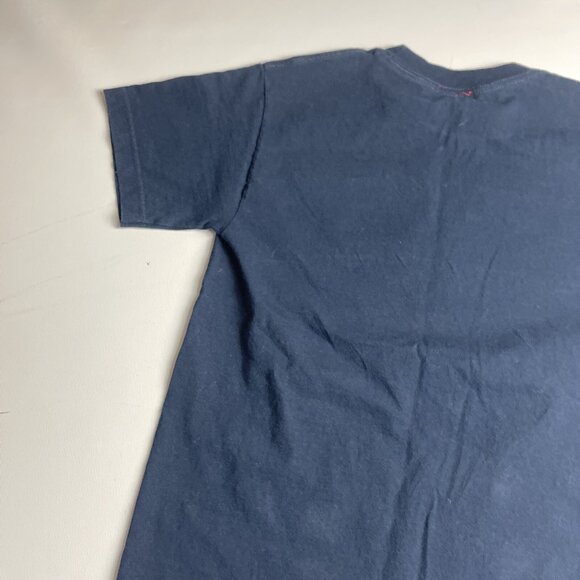 Nelk Boys Full Send Retro Groovy Logo Spellout T-Shirt Mens Sz S Blue - Picture 15 of 16